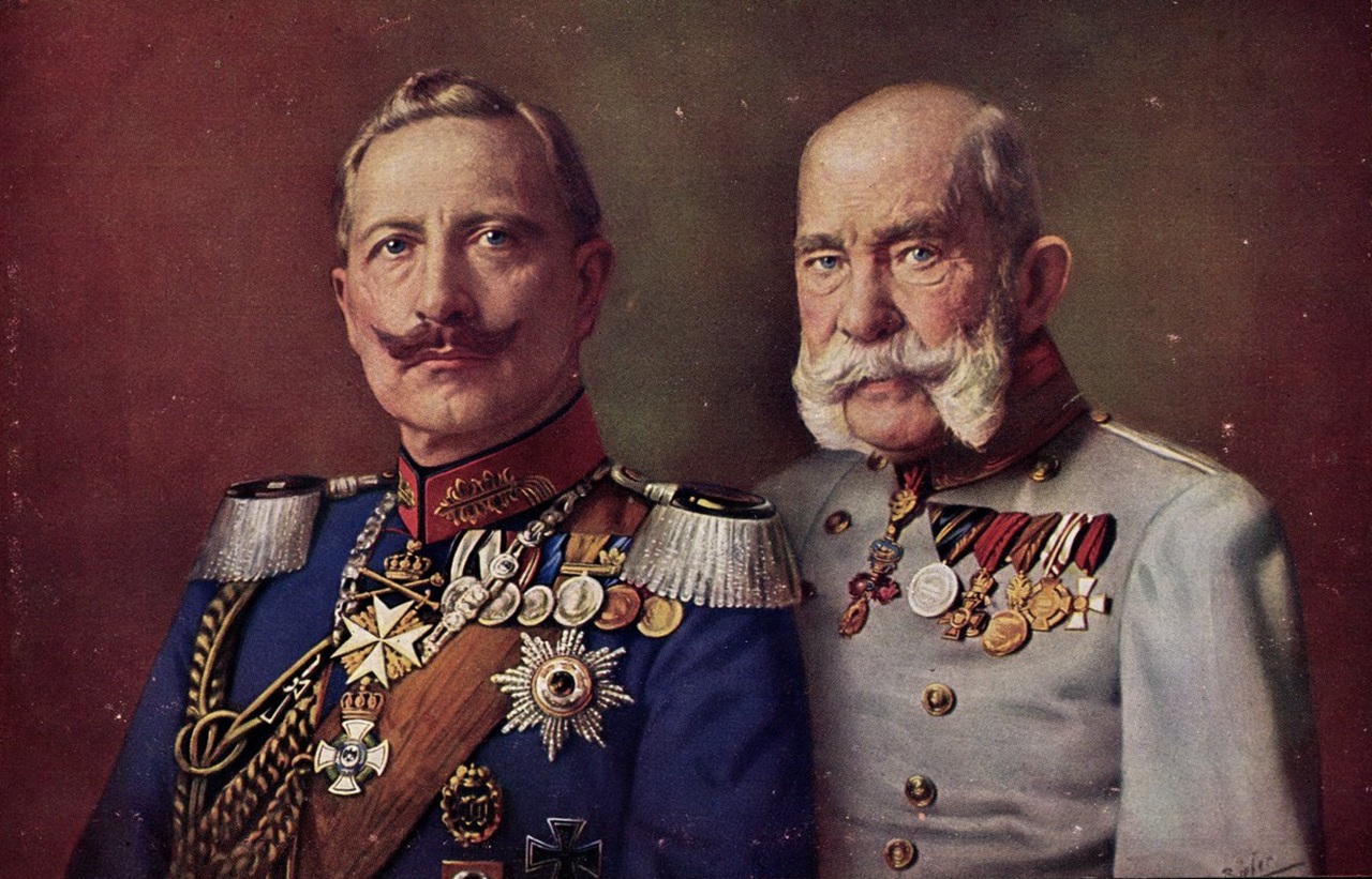 7 ottobre Guglielmo II e Francesco Giuseppe