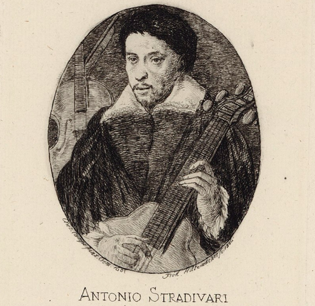 Antonio Stradivari ritratto