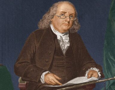 Benjamin Franklin e quei "bagni d'aria" nudo di prima mattina...