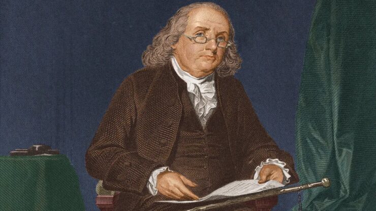 Benjamin Franklin e quei "bagni d'aria" nudo di prima mattina...