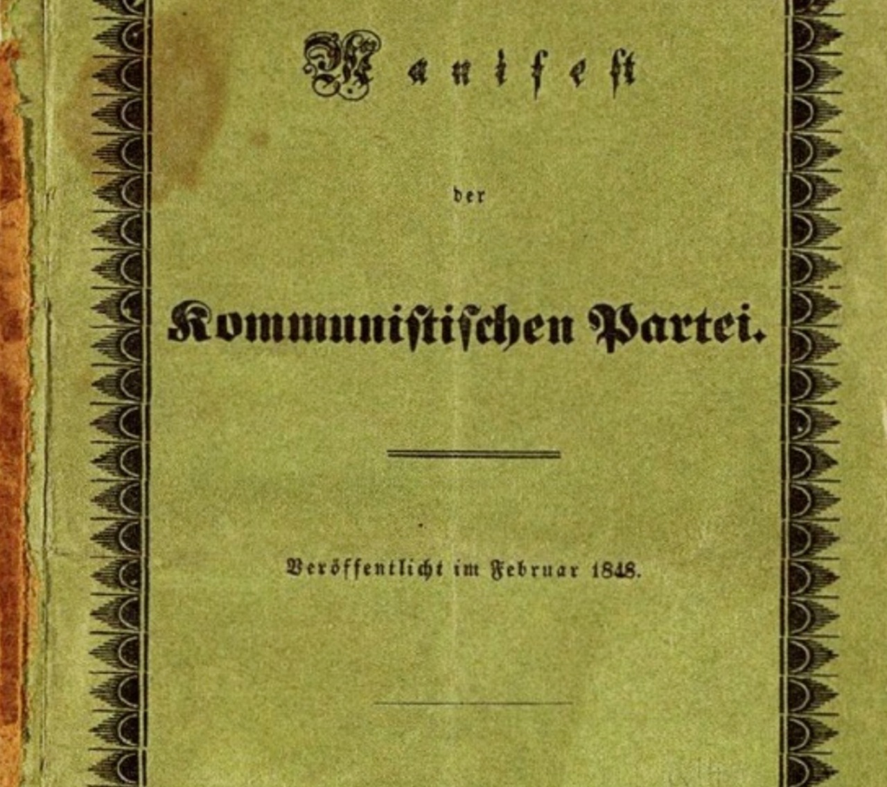 Karl Marx il Manifesto