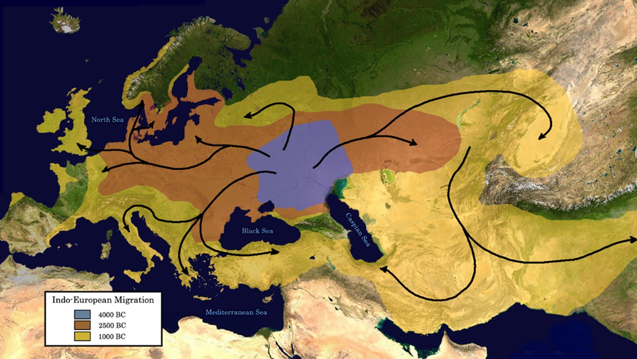Indoeuropei movimenti popoli mondo