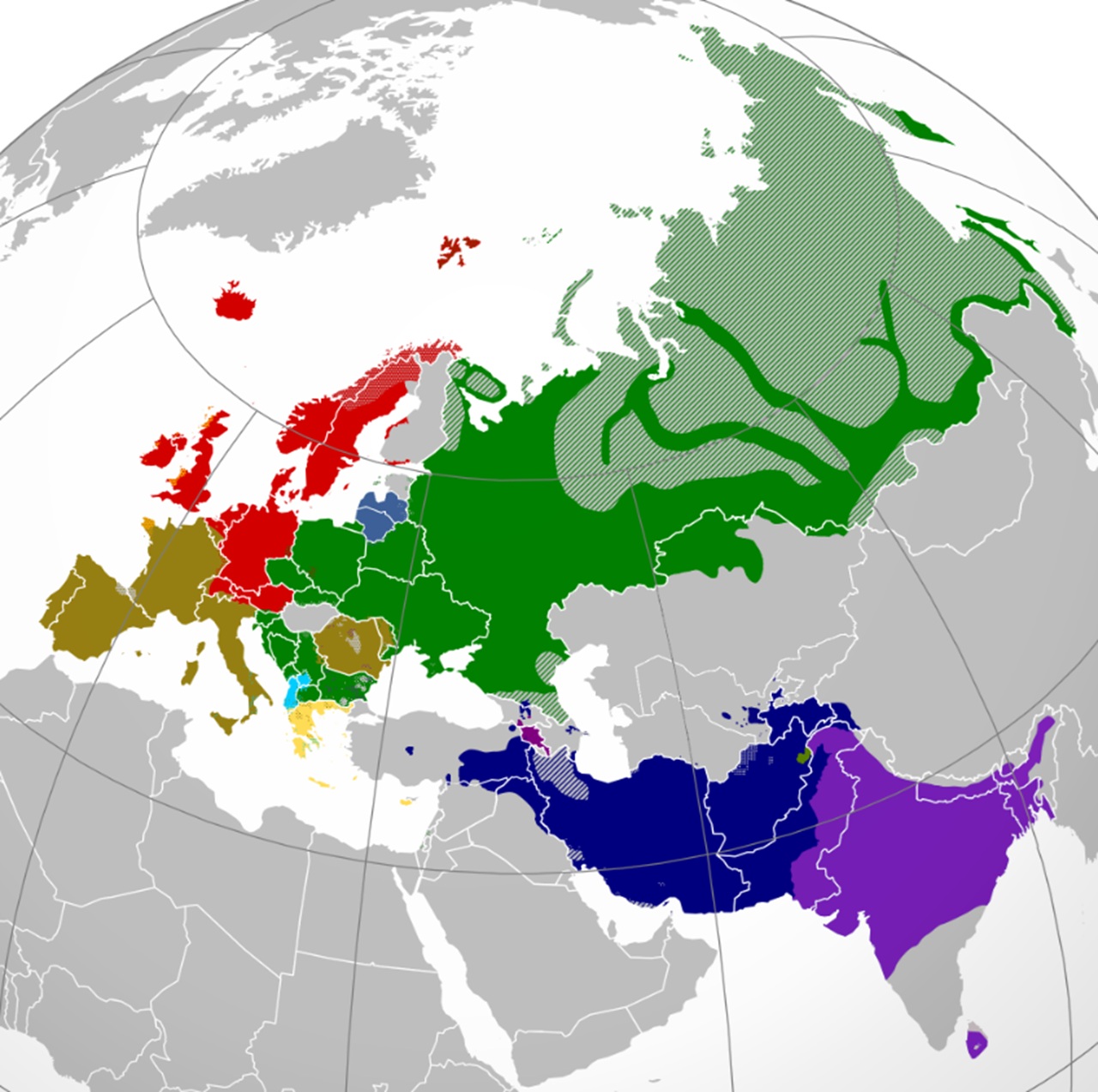 Indoeuropei diffusione linguistica