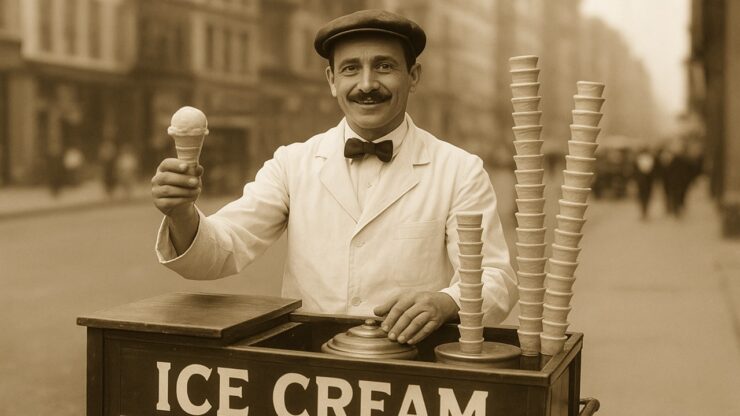 Di necessità virtù: l'invenzione tutta italiana del cono gelato