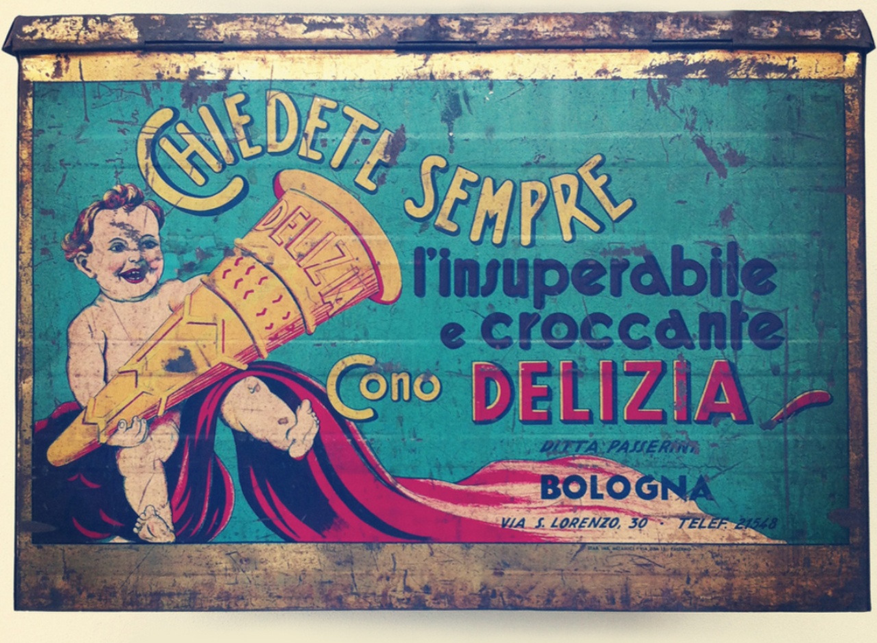 cono gelato foto murales
