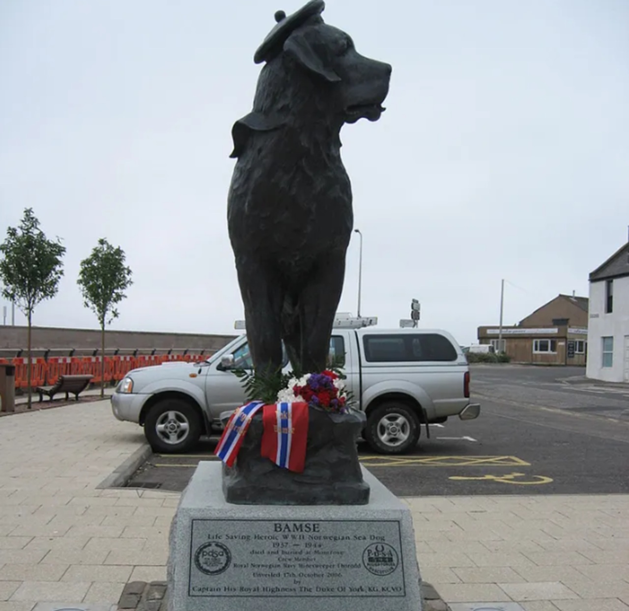 Bamse statua San Bernardo