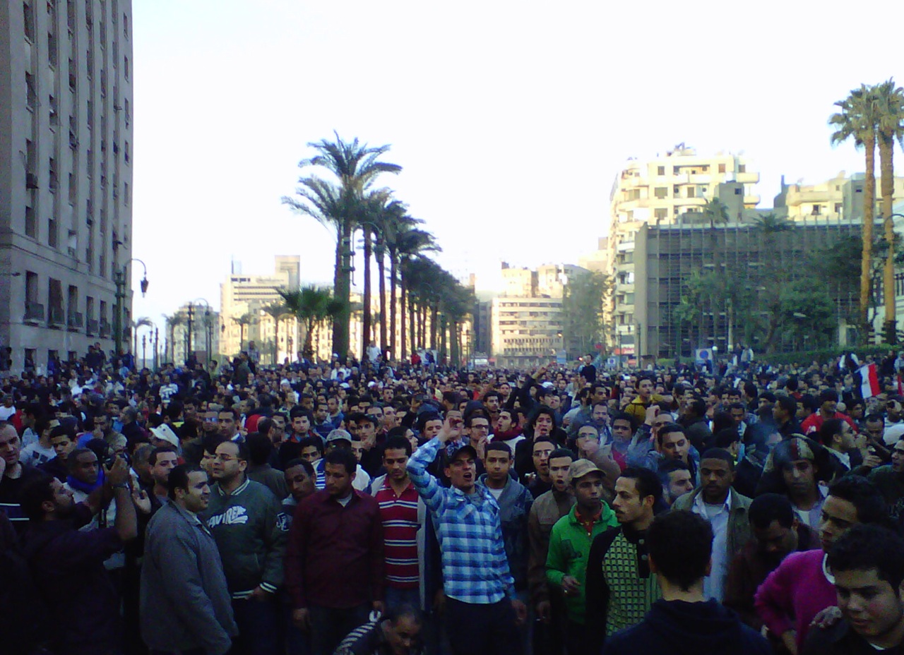 Egitto immagine protesta di piazza