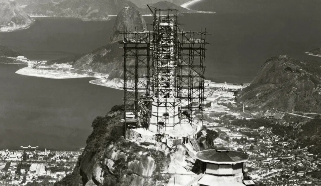 Cristo Redentore impalcature