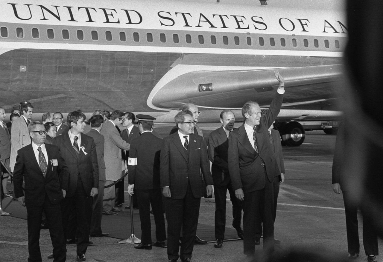 Gerald Ford visita in Giappone
