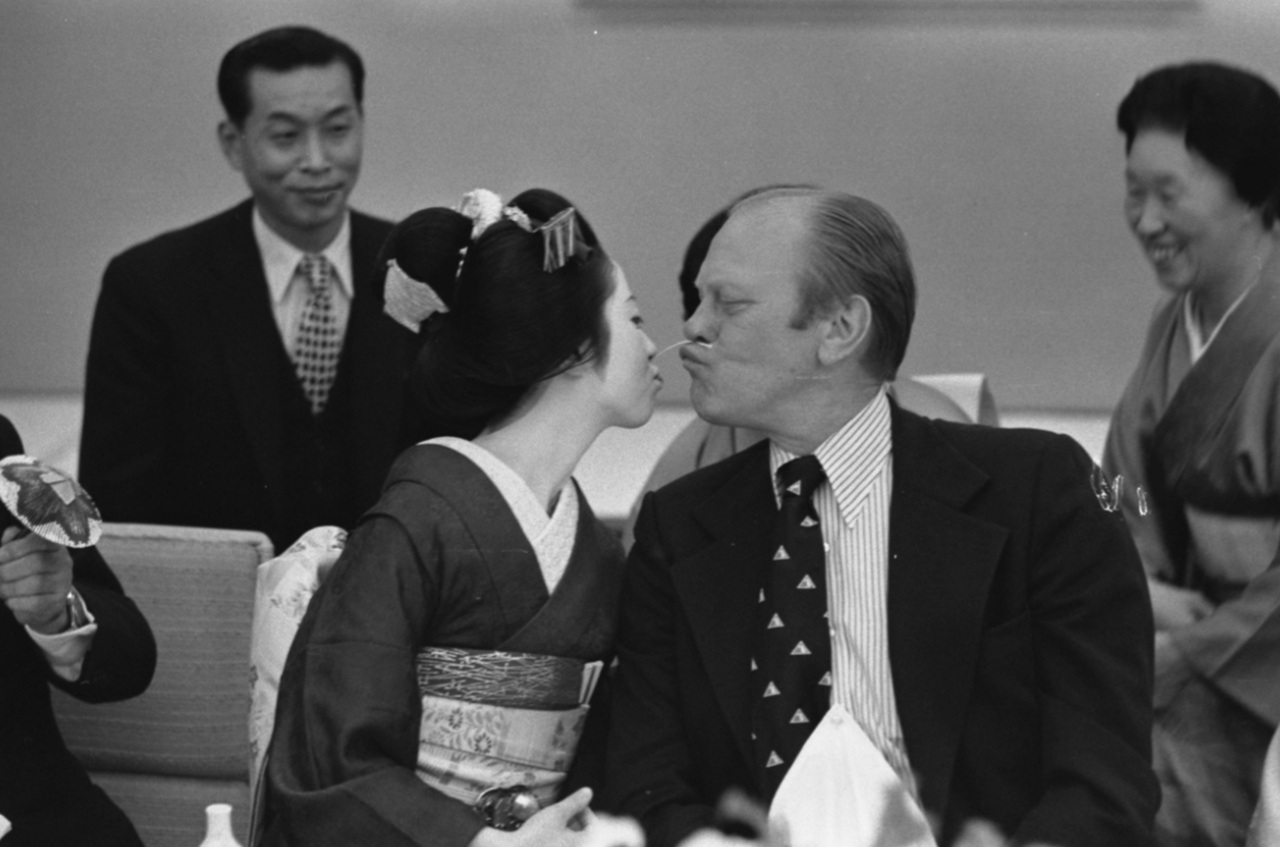 Gerald Ford cena Kyoto 1974