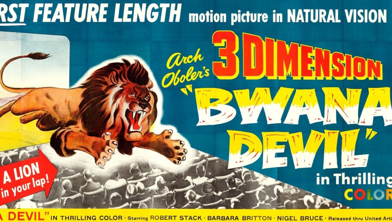 cinema in 3D Bwana Devil