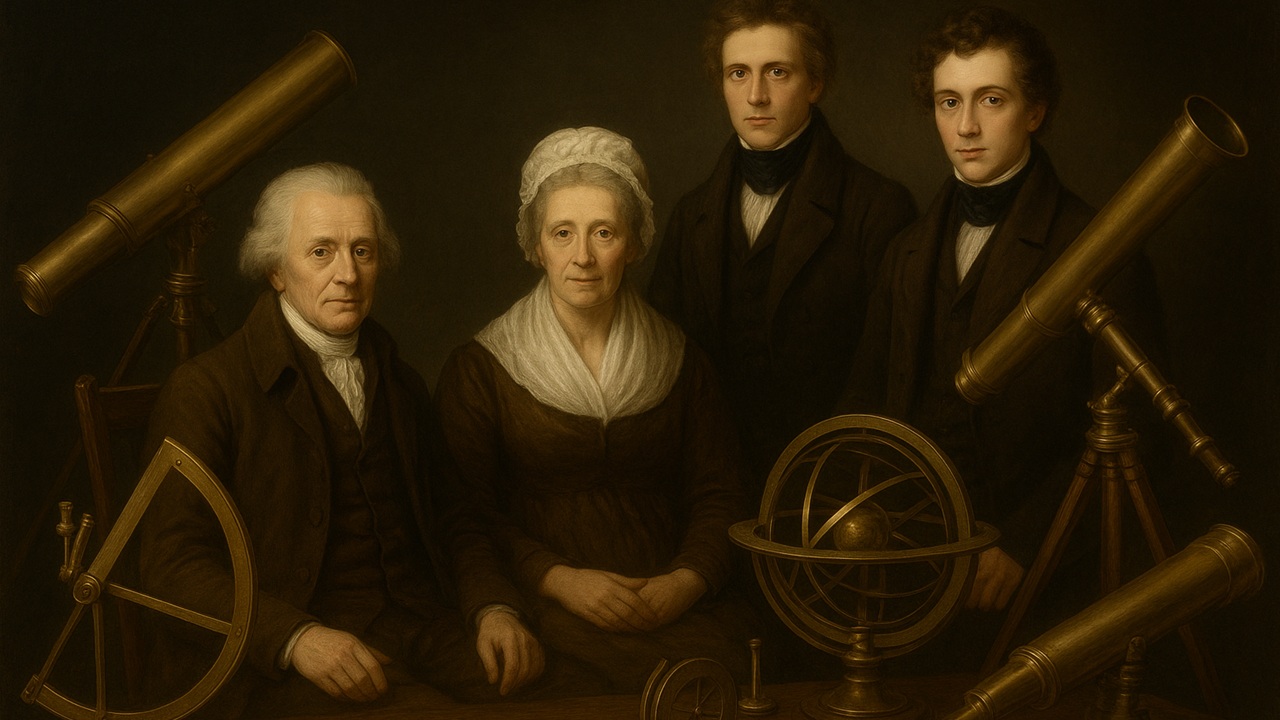 Gli Herschel, tre generazioni che cambiarono l'astronomia