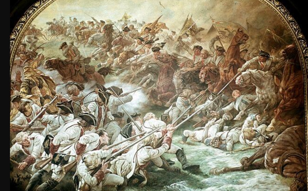 battaglia di Karánsebes dipinto