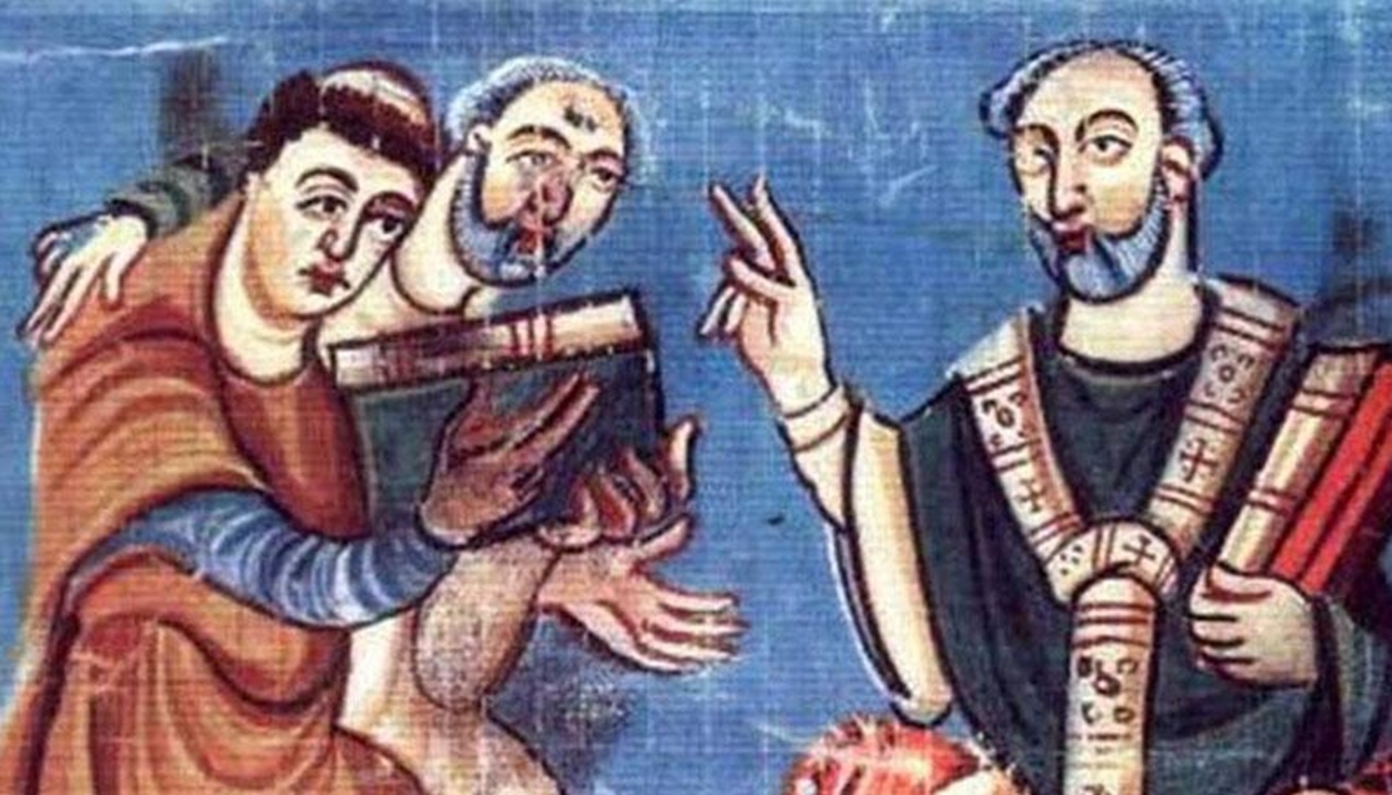 analfabeta Carlo Magno e la scrittura