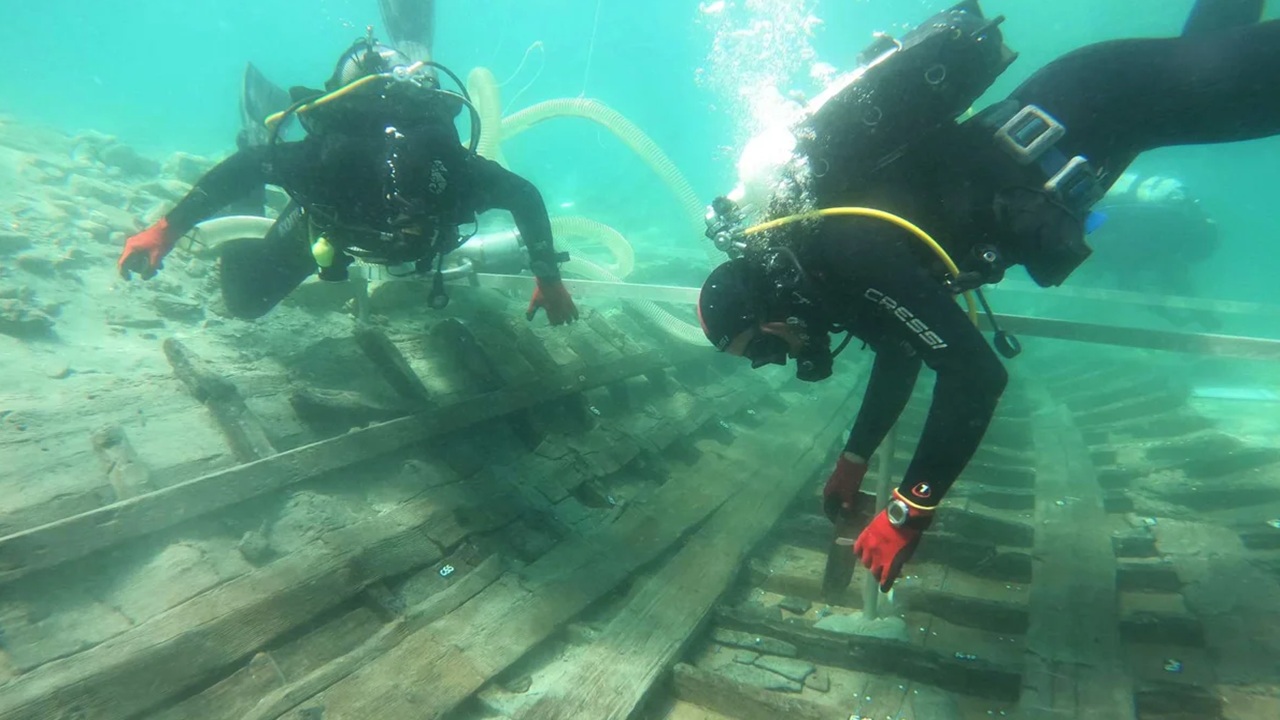 relitto romano subacquei 