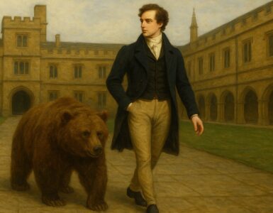 Vietato l'accesso ai cani? Allora mi presento con un orso, il poeta Byron e la sua stravagante trovata