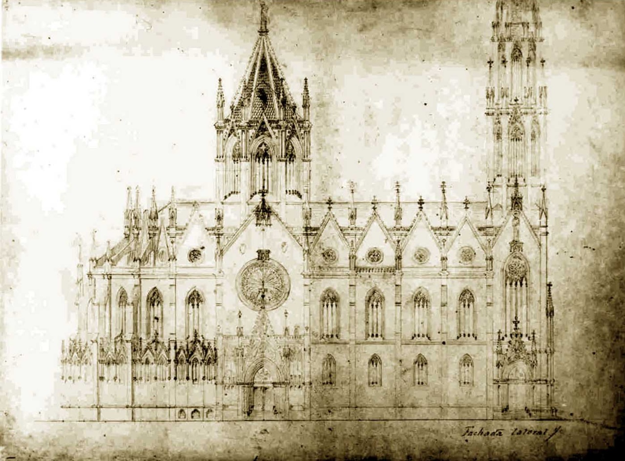 Sagrada Família progetto iniziale