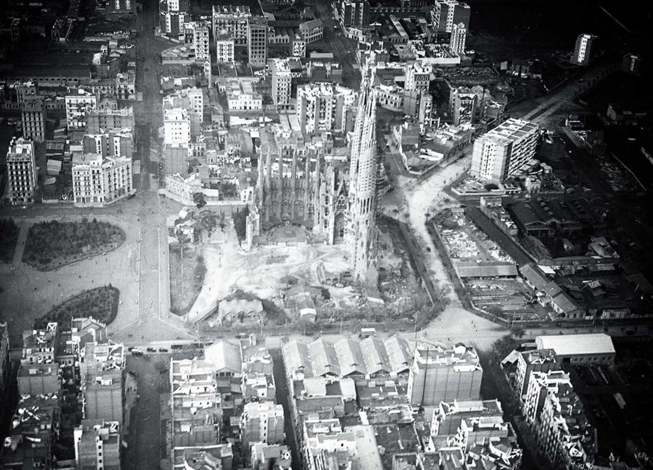 Sagrada Família nel 1930