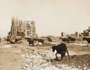 Foto del giorno: costruendo la Sagrada Família...