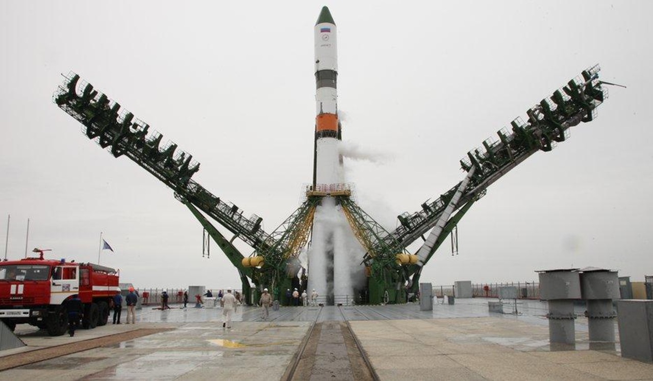 razzo Sojuz Cosmodromo di Bajkonur