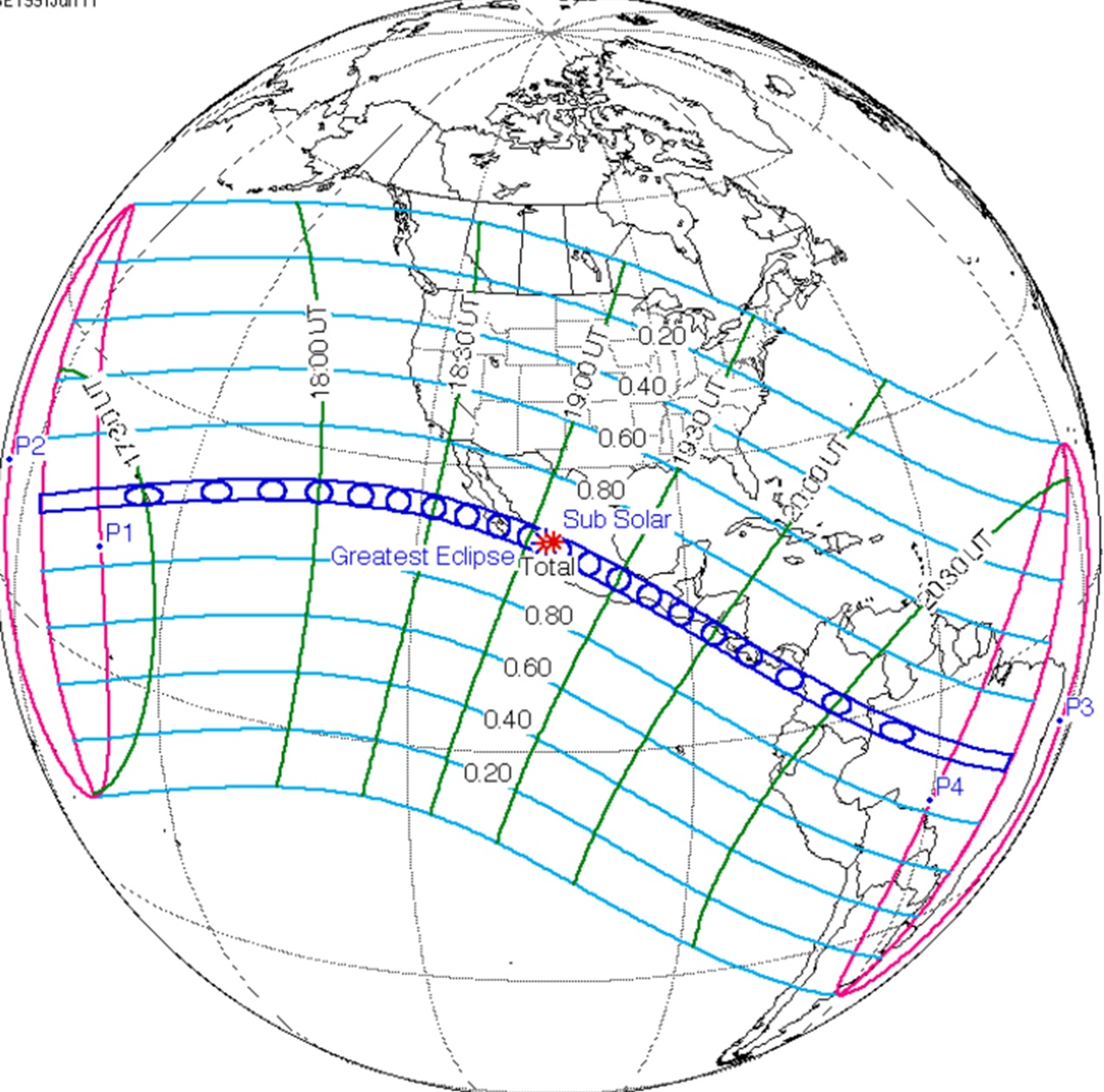 eclissi solare totale 1991