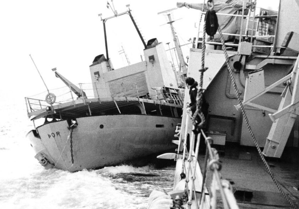 merluzzo scontro navi