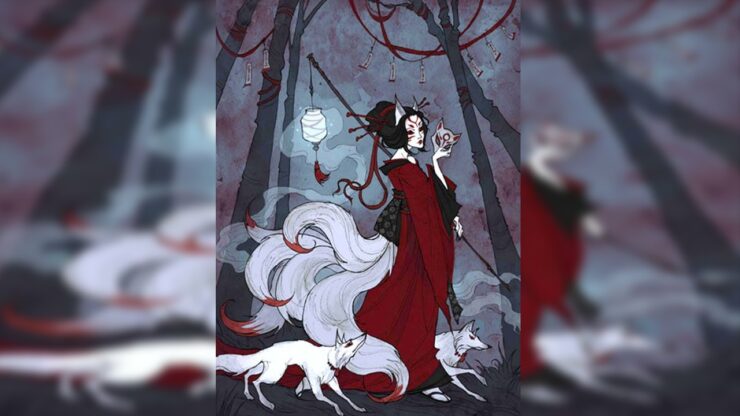 kitsune volpe mutaforma