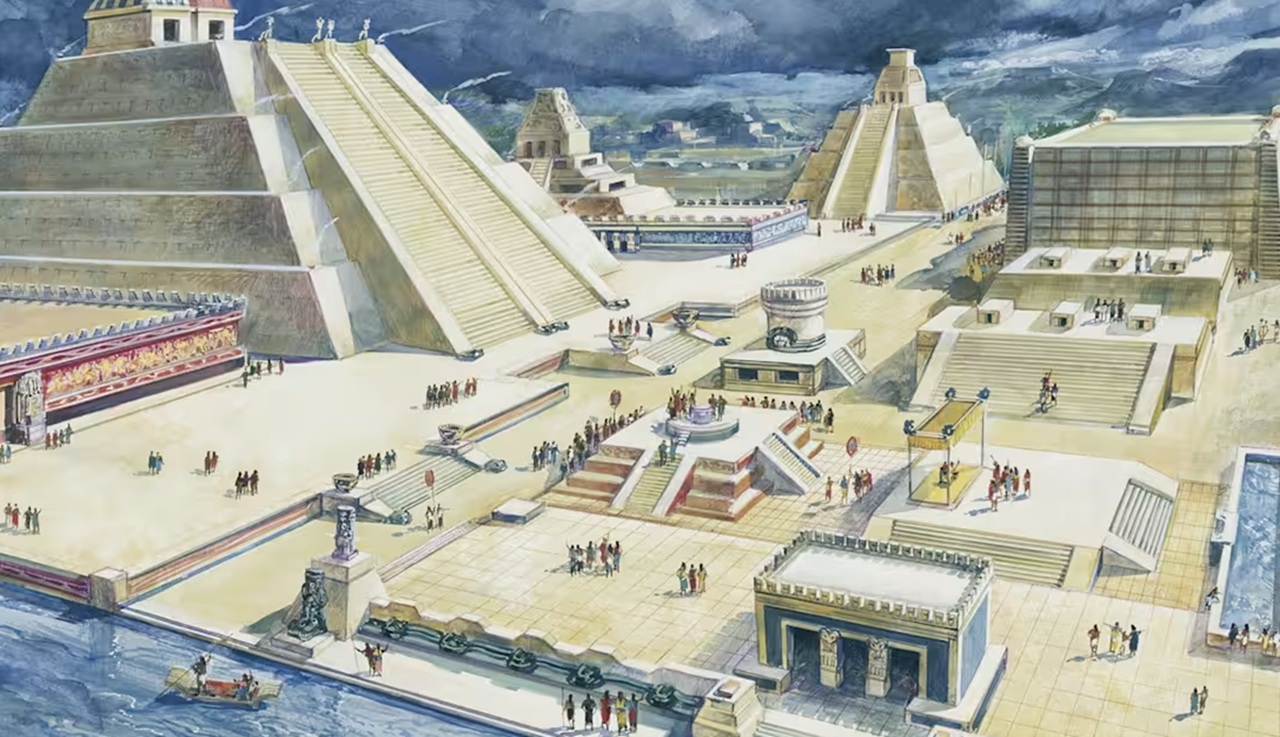 Impero Mexica raffigurazione immaginaria