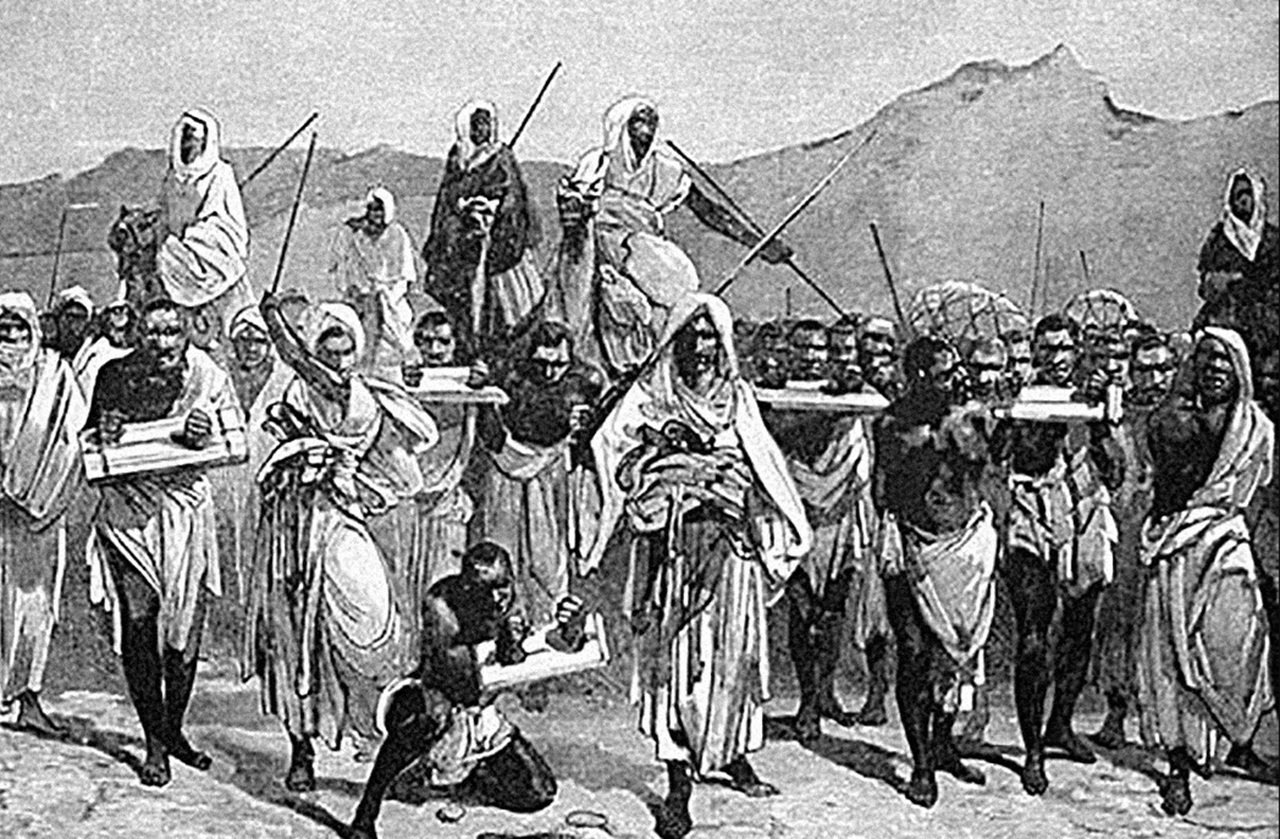 rivolta degli Zanj schiavi combattono