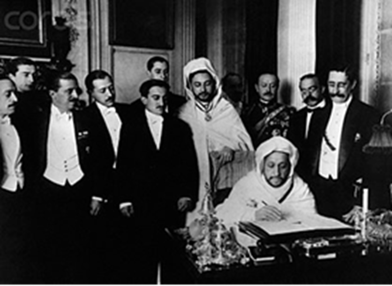 conferenza di Algeciras, sigla accordi