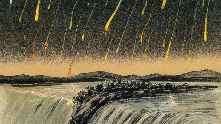 La più grande tempesta meteorica di cui si ha memoria