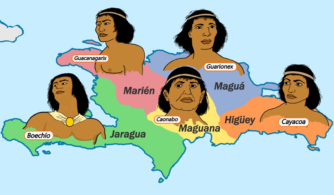 capo Hatuey suddivisione etnica tribale Hispaniola