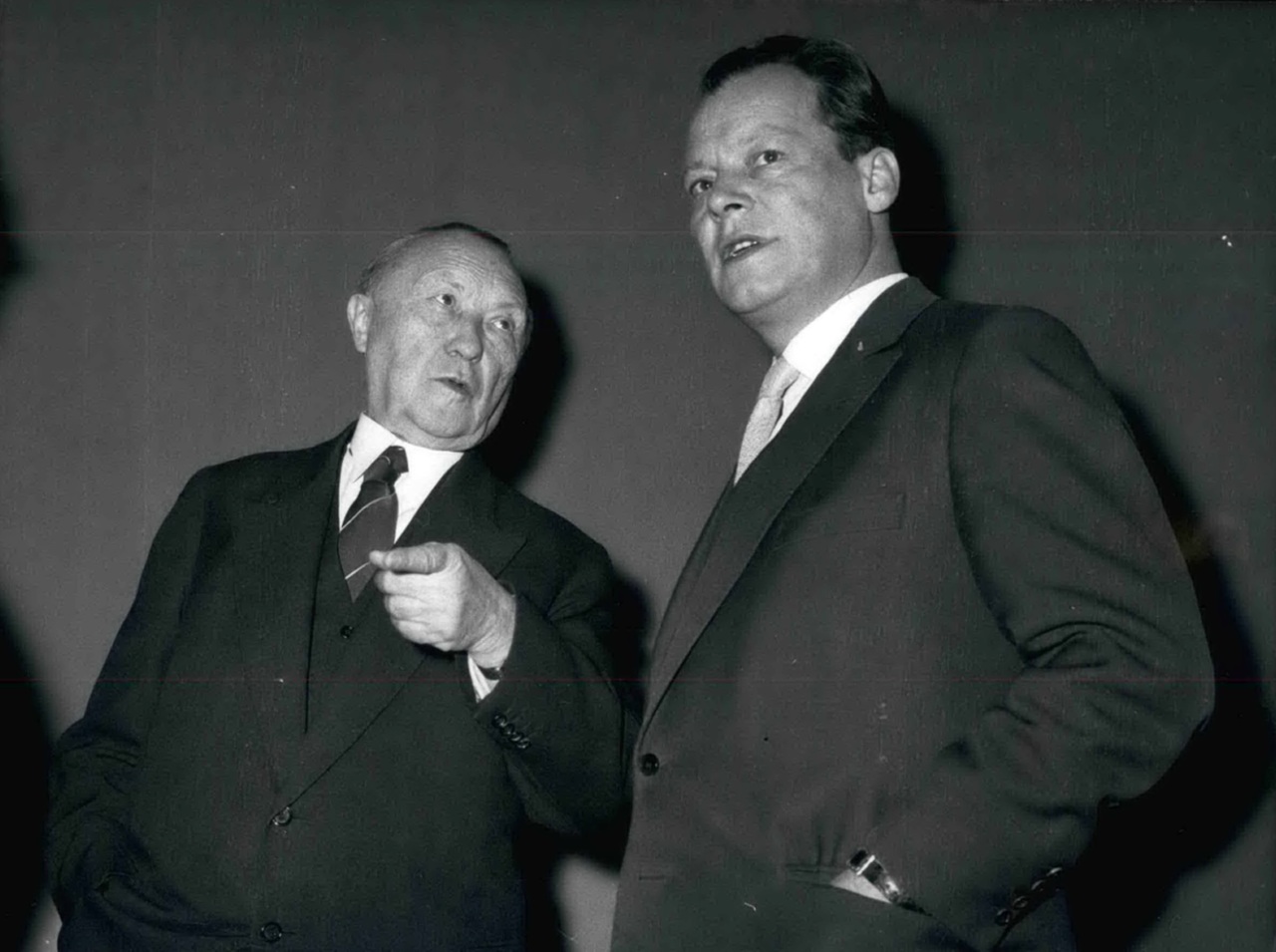 Reinhard Gehlen e Adenauer