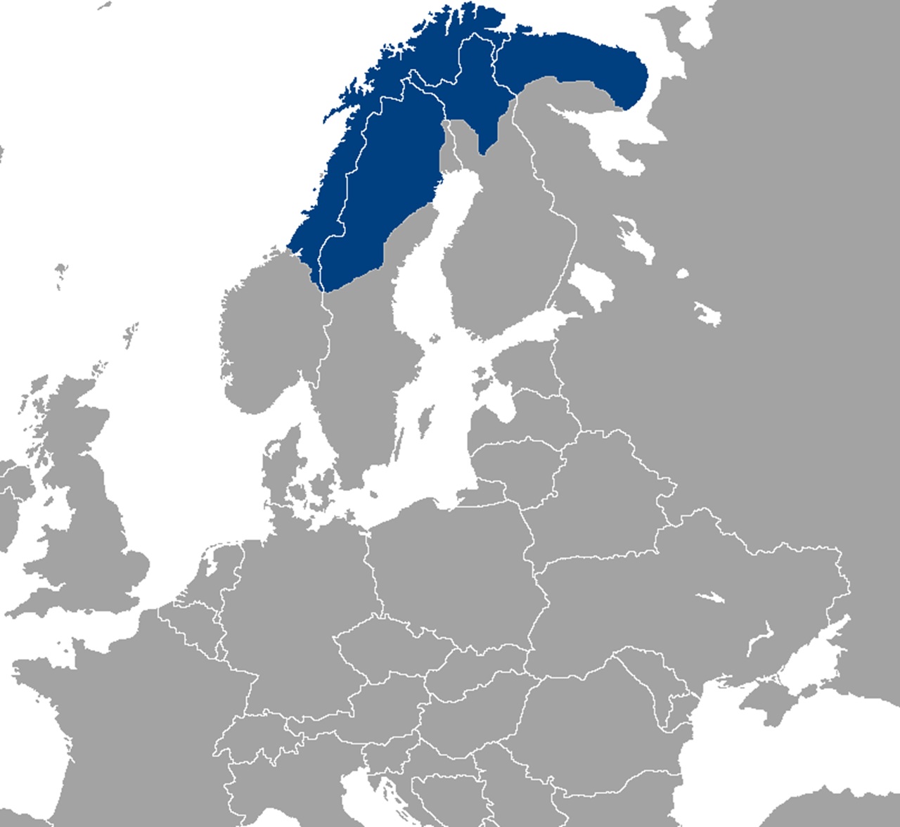 Sami regione geografica Fennoscandia