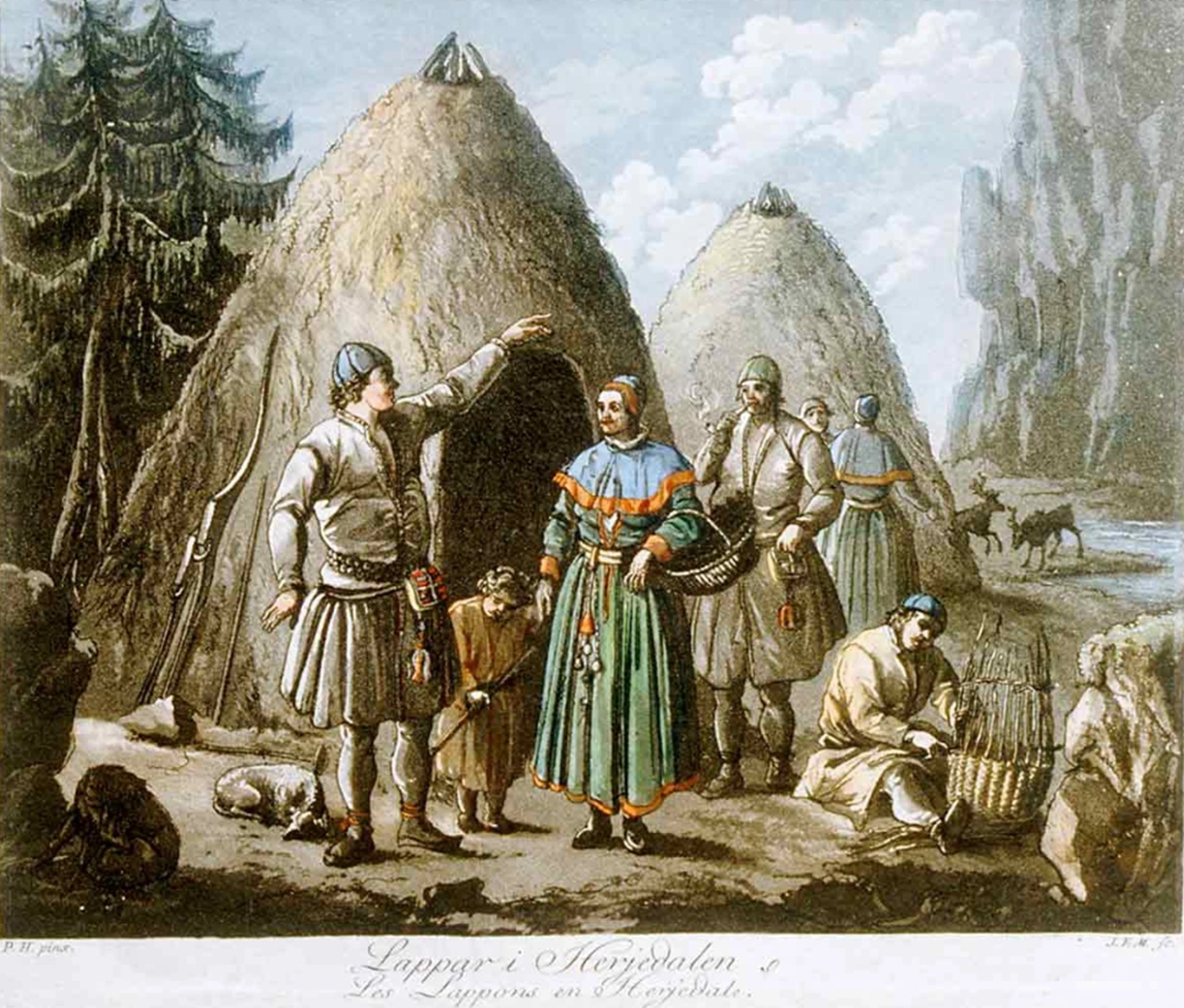 Sami dipinto d'età moderna