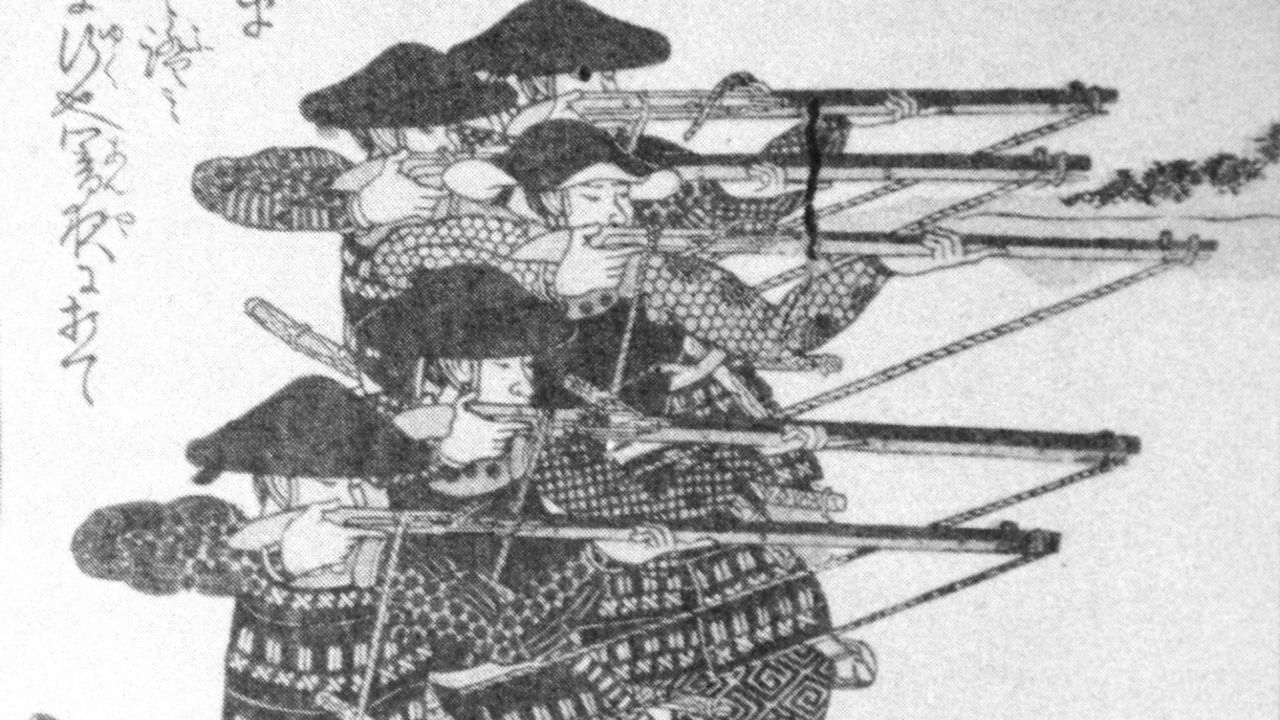 Sì, anche i samurai utilizzavano armi da fuoco