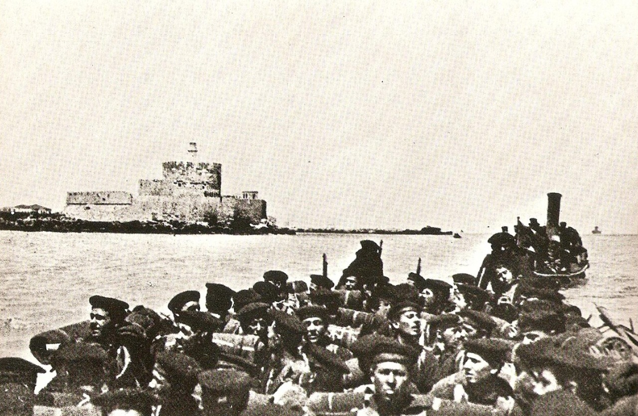 26 novembre sbarco italiani Tripoli 1911