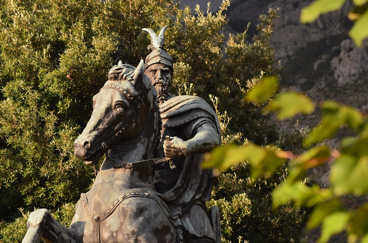 28 novembre statua Scanderbeg