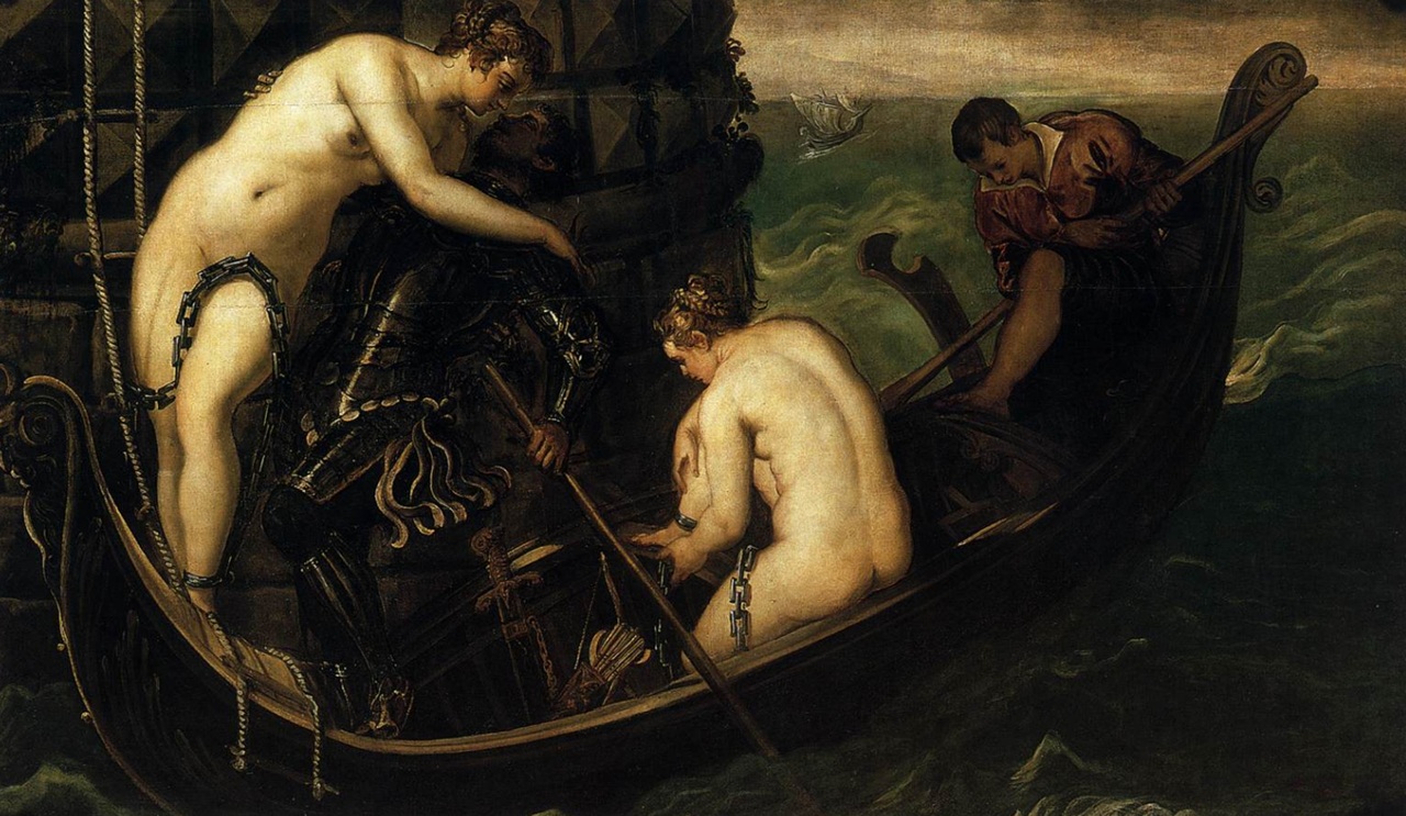 Arsinoe IV dipinto moderno