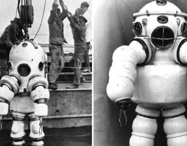 Foto del giorno: agli albori dell'esplorazione subacquea