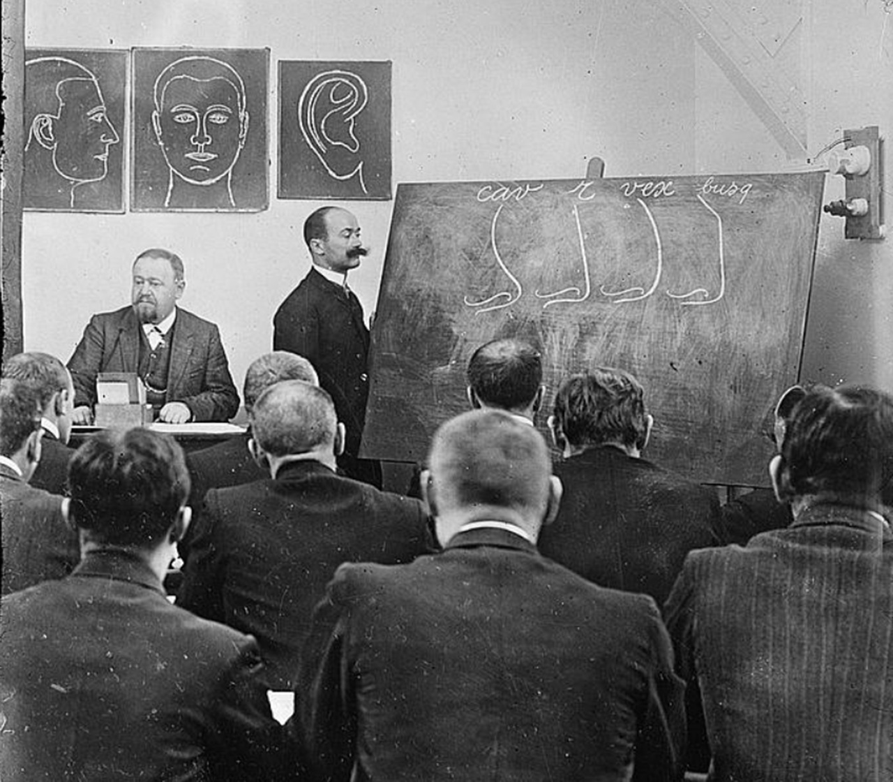 colpevole Bertillon lezione criminologia