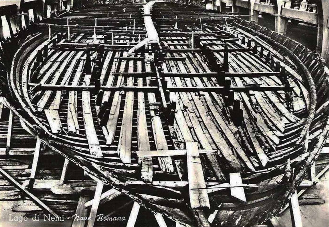 navi di Nemi imperiale romane Caligola