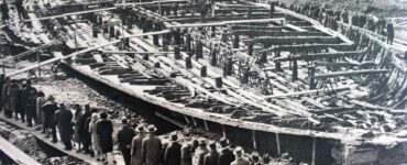 Foto del giorno: il colossale recupero delle navi di Nemi