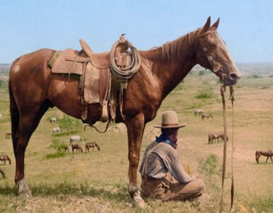 Foto del giorno: il crepuscolo del vecchio West