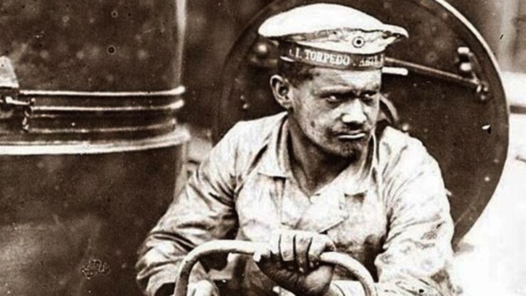 Foto del giorno: la dura vita di un mozzo