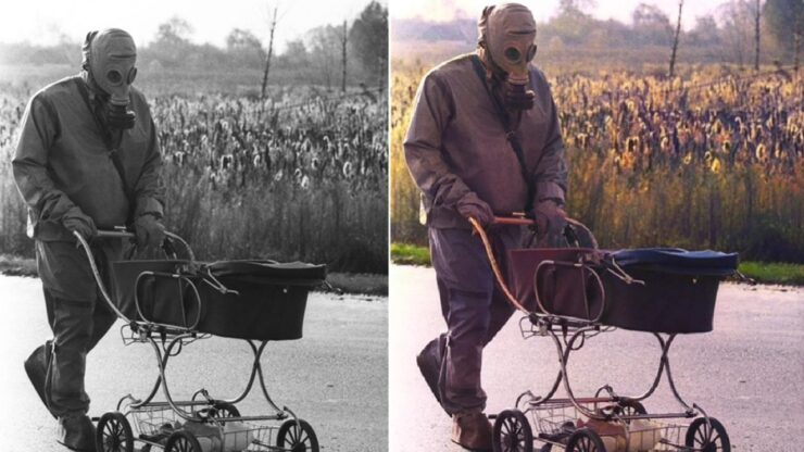 Foto del giorno: un neonato abbandonato a Černobyl’...