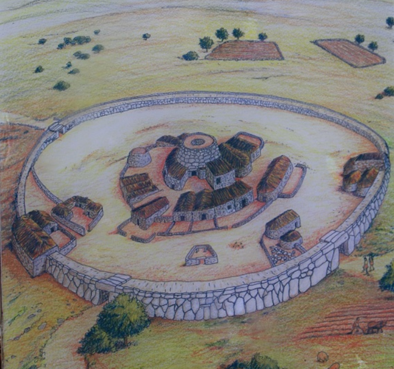 talaiot ricostruzione villaggio