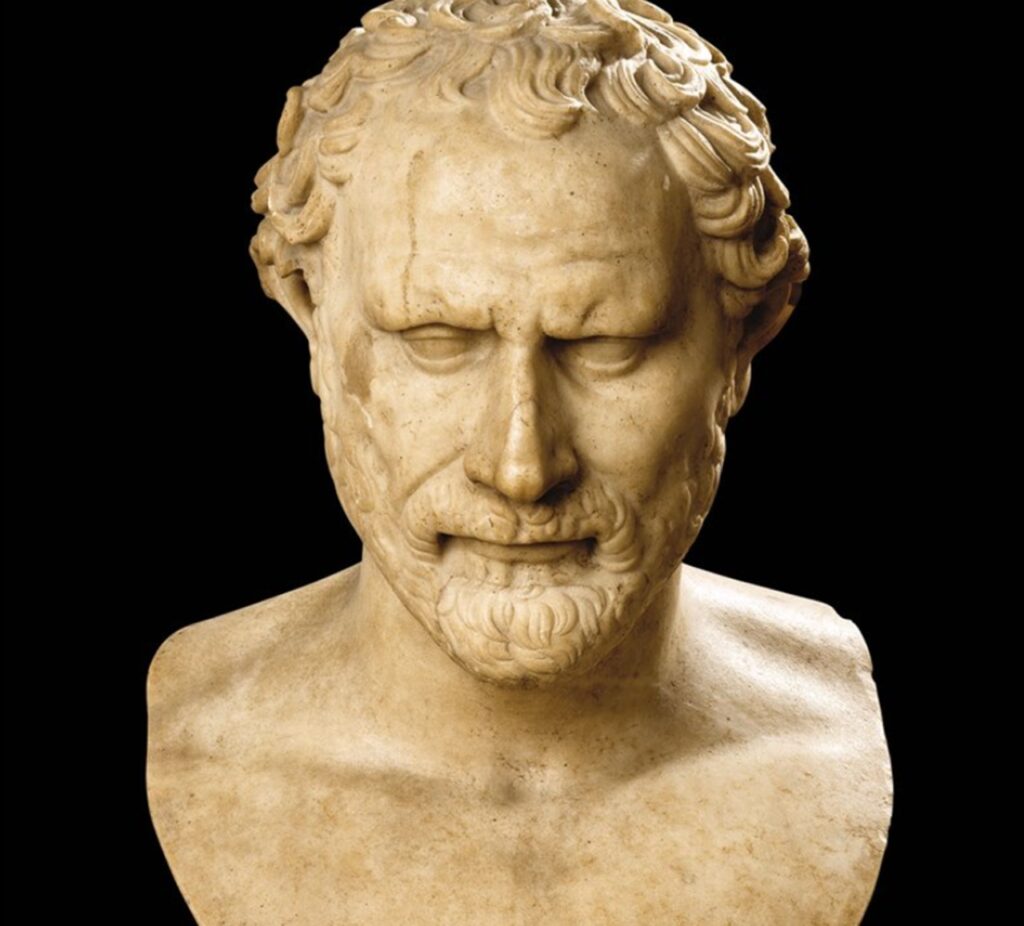 laconismo Filippo II di Macedonia busto