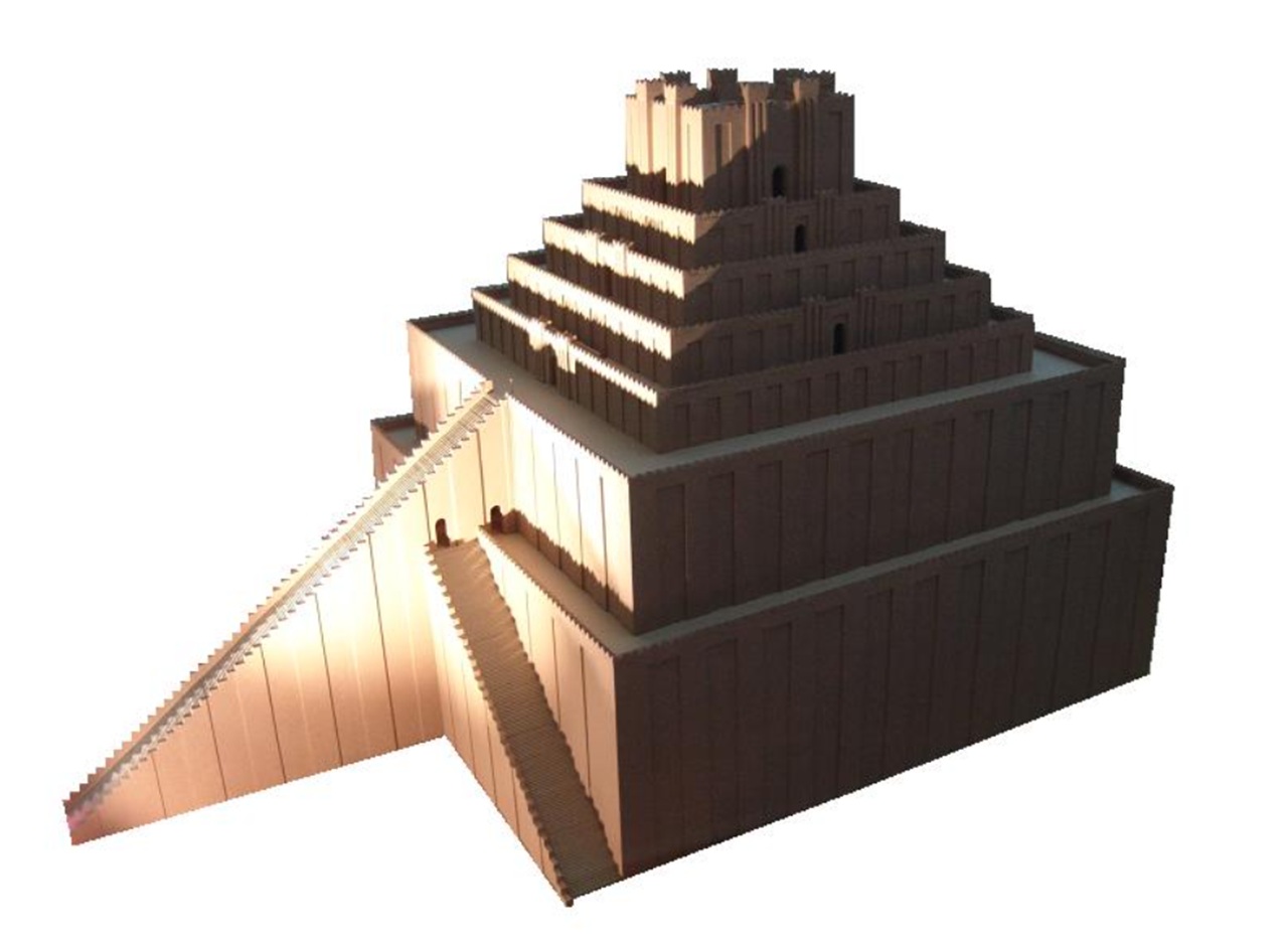 Torre di Babele ziqqurat