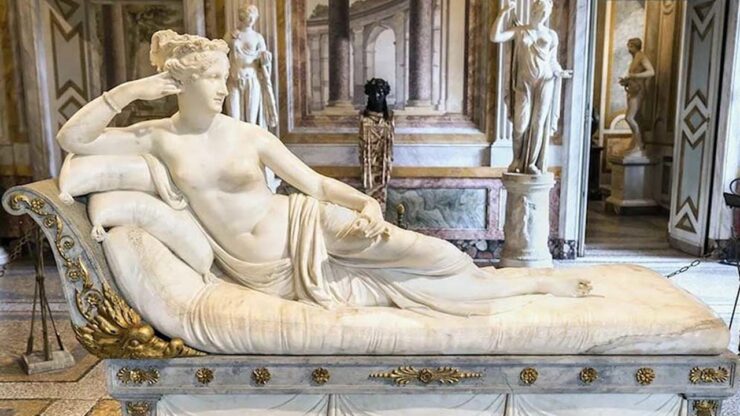 paolina bonaparte statua